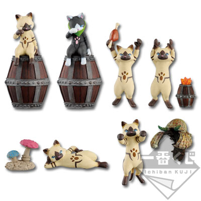 一番くじ　モンスターハンター　ダブルチャンス　オトモアイルー 一番くじ モンスターハンター ～アイルーコレクション～｜一番くじ