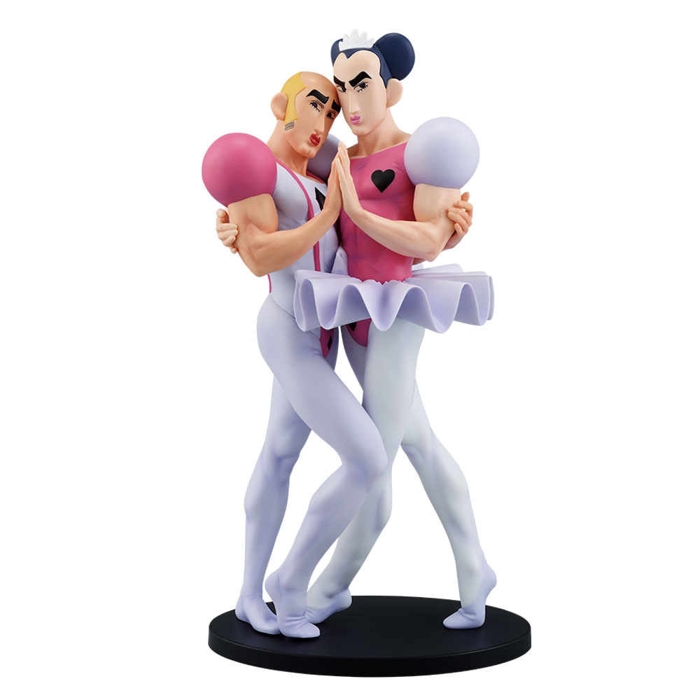 クレヨンしんちゃん　マカオとジョマ　一番くじ　フィギュア　なつかシネマズ　B賞 マカオとジョマ】クレヨンしんちゃん一番くじ〜なつかシネマズ〜B賞