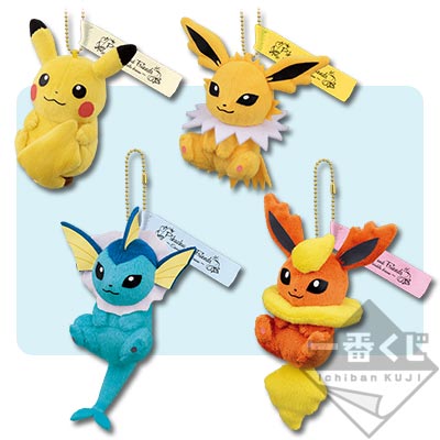 ポケモン　くったりぬいぐるみ　ピカチュウ イーブイ　A賞　B賞 一番くじ Pikachu and Friends～Eievui twinkle dream～｜一番くじ