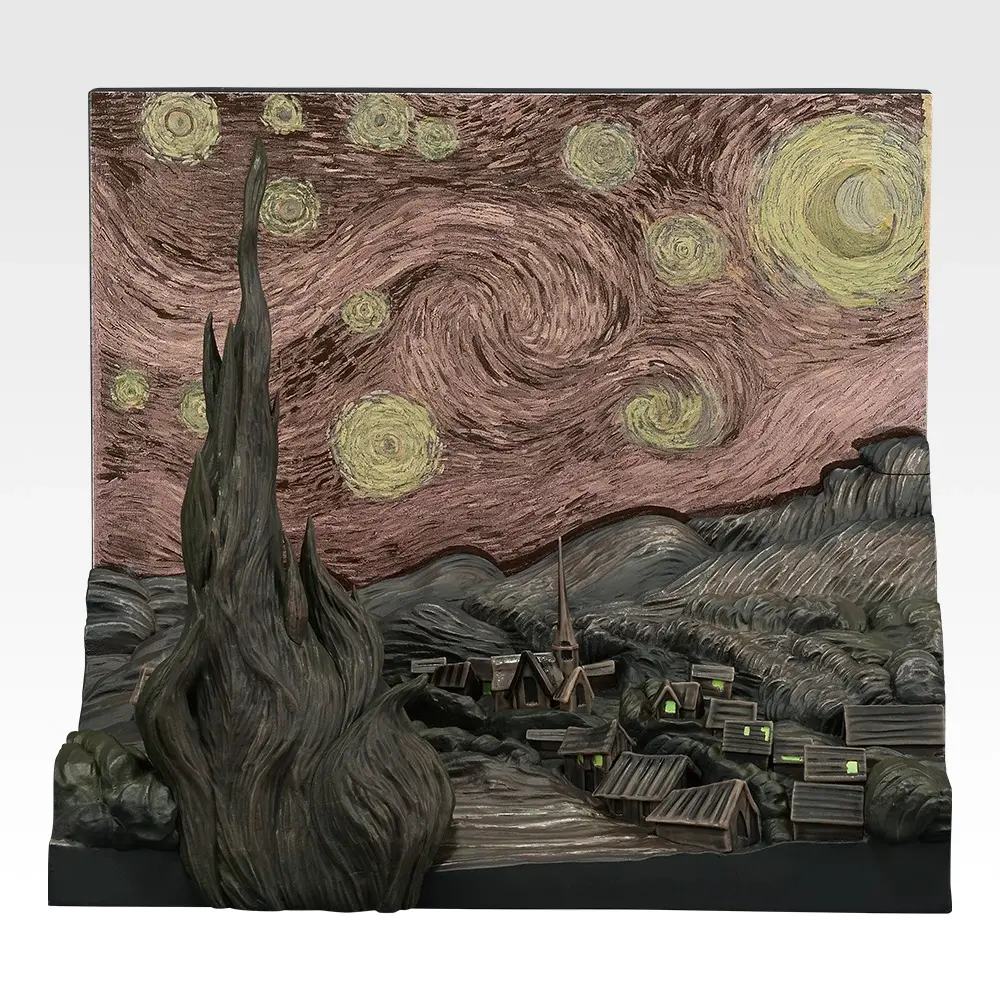 絵画⭐︎崇高の一夜Ⅱ ゴシック+抽象 一番くじ フィンセント・ファン・ゴッホ｜一番くじ倶楽部｜BANDAI