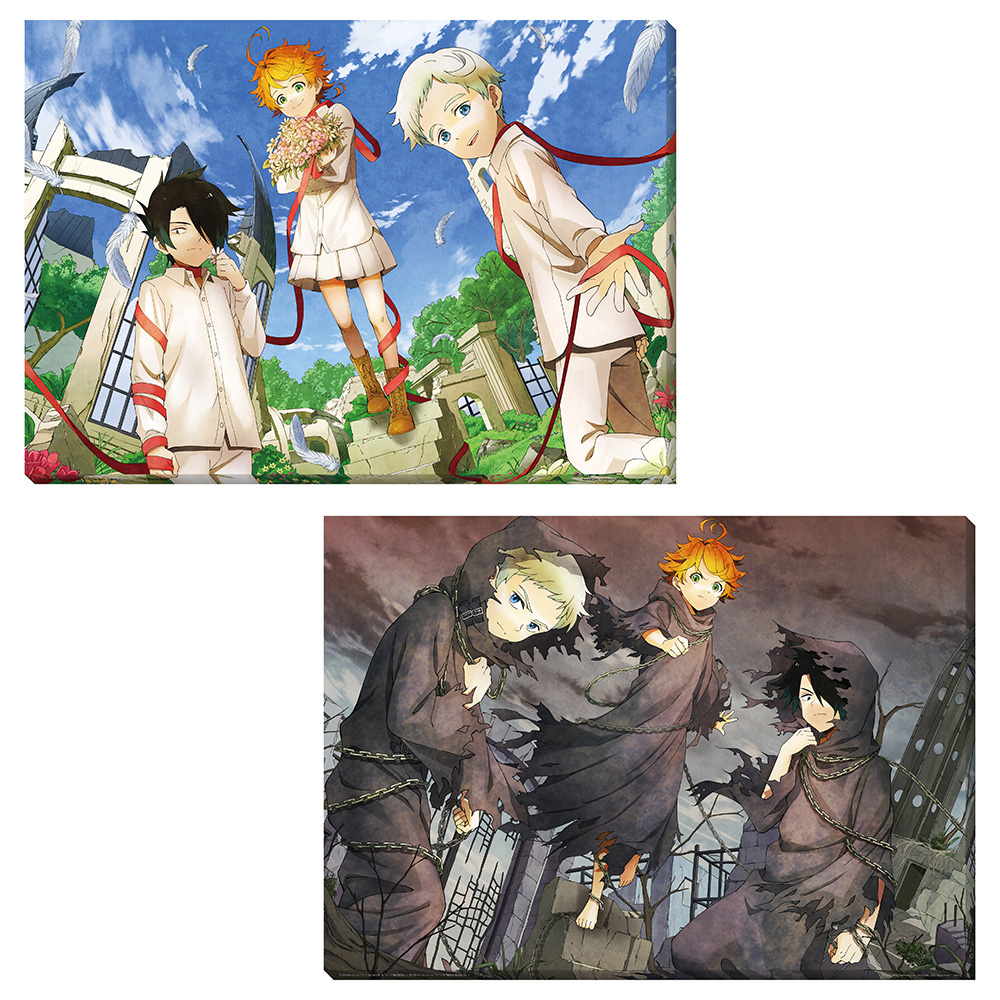 約束のネバーランド 一番くじB～D賞描き下ろしキャンバスボードセット 一番くじ 約束のネバーランド ～the last field～｜一番くじ倶楽部