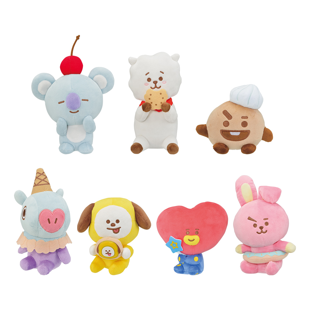 一番くじBT21 オンラインぬいぐるみコンプリート全７種 一番くじBT21 オンラインぬいぐるみコンプリート全7種 一番くじBT21