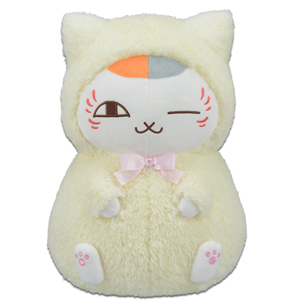 Nyanko-sensei flauschige Kapuzen-Plüschfigur