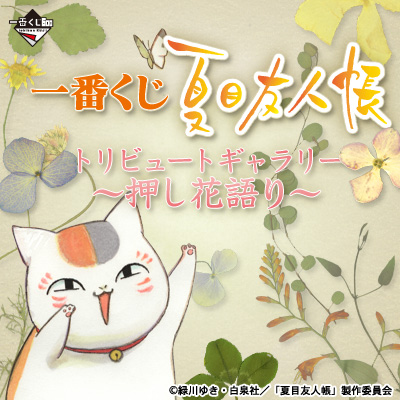 一番くじ 夏目友人帳トリビュートギャラリー～押し花語り～｜一番くじ