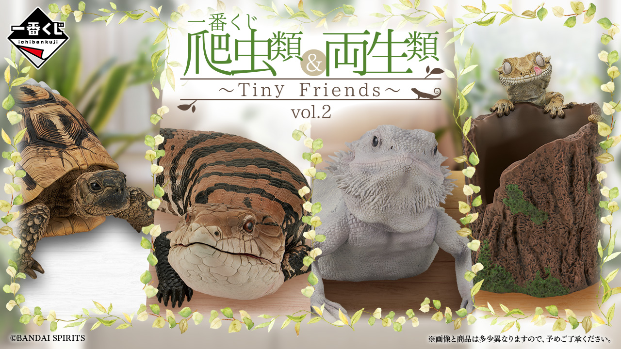 一番くじ 爬虫類＆両生類～Tiny Friends～vol.2｜一番くじ倶楽部
