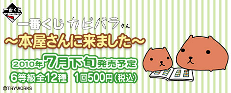 Ichiban Kuji Kapibarasan ~Im Buchladen angekommen~
