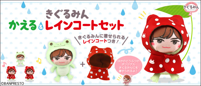 Kigurumin Frosch & Regenmantel Set