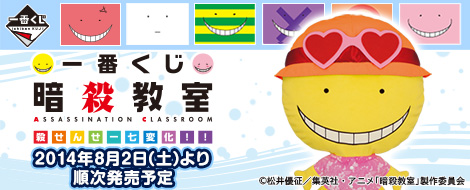 一番くじ 暗殺教室 殺せんせー七変化！！｜一番くじ倶楽部｜BANDAI