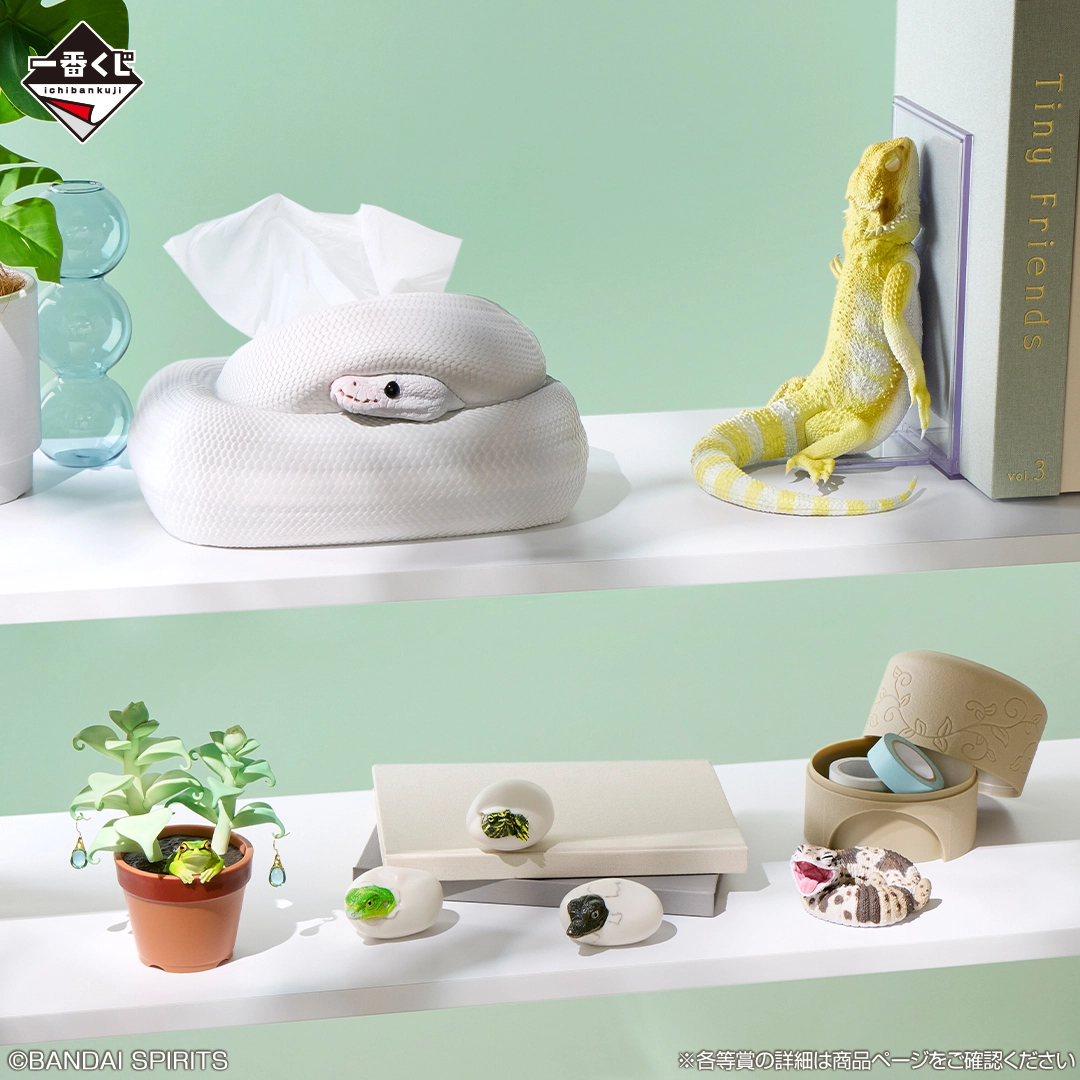 一番くじ 爬虫類＆両生類～Tiny Friends～vol.3｜一番くじ倶楽部
