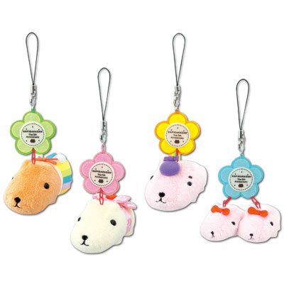 タグ付き　カピバラさん　5周年　20周年　祝いさん　仔祝いさん　ぬいぐるみ カピバラさん