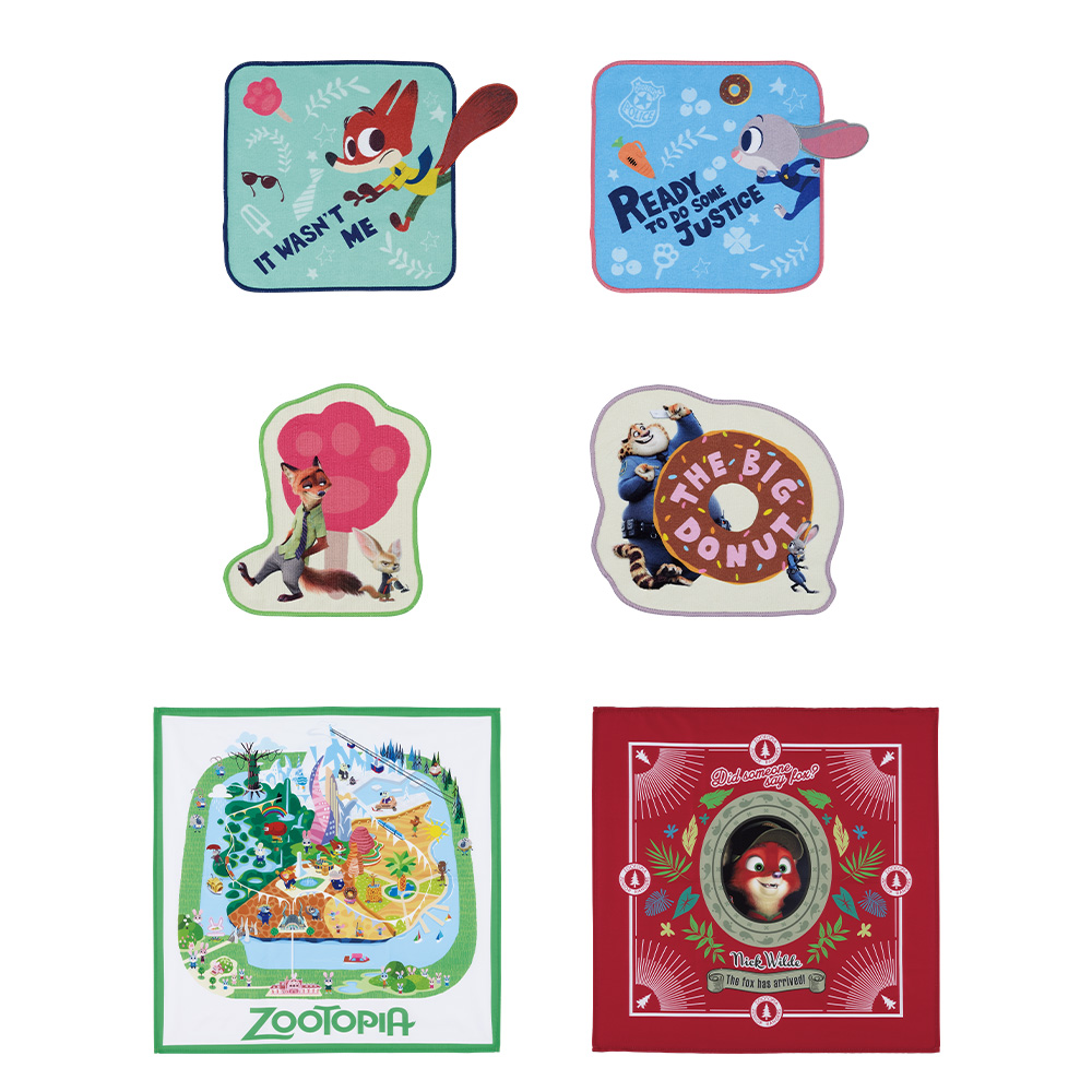 Zootopia 一番くじ フィギア ステッカー ポーチ その他 30点ほど ズートピア』Happyくじ発売決定、賞品ラインナップ ─ A賞はニックと