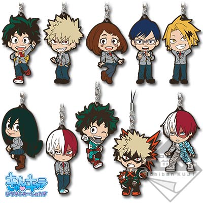 ヒロアカ　アクスタ　ステータスカード　一番くじ　ラバスト　キーホルダー … 一番くじ 僕のヒーローアカデミア Begin the HERO！｜一番くじ倶楽部