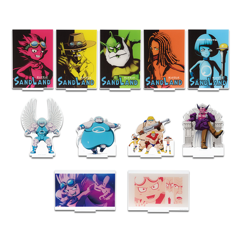 サンドランド　一番くじ　A賞　ラストワン賞　超合金　アクリルロゴディスプレイEX サンドランド 一番くじ A賞 ラストワン賞 超合金 アクリルロゴ