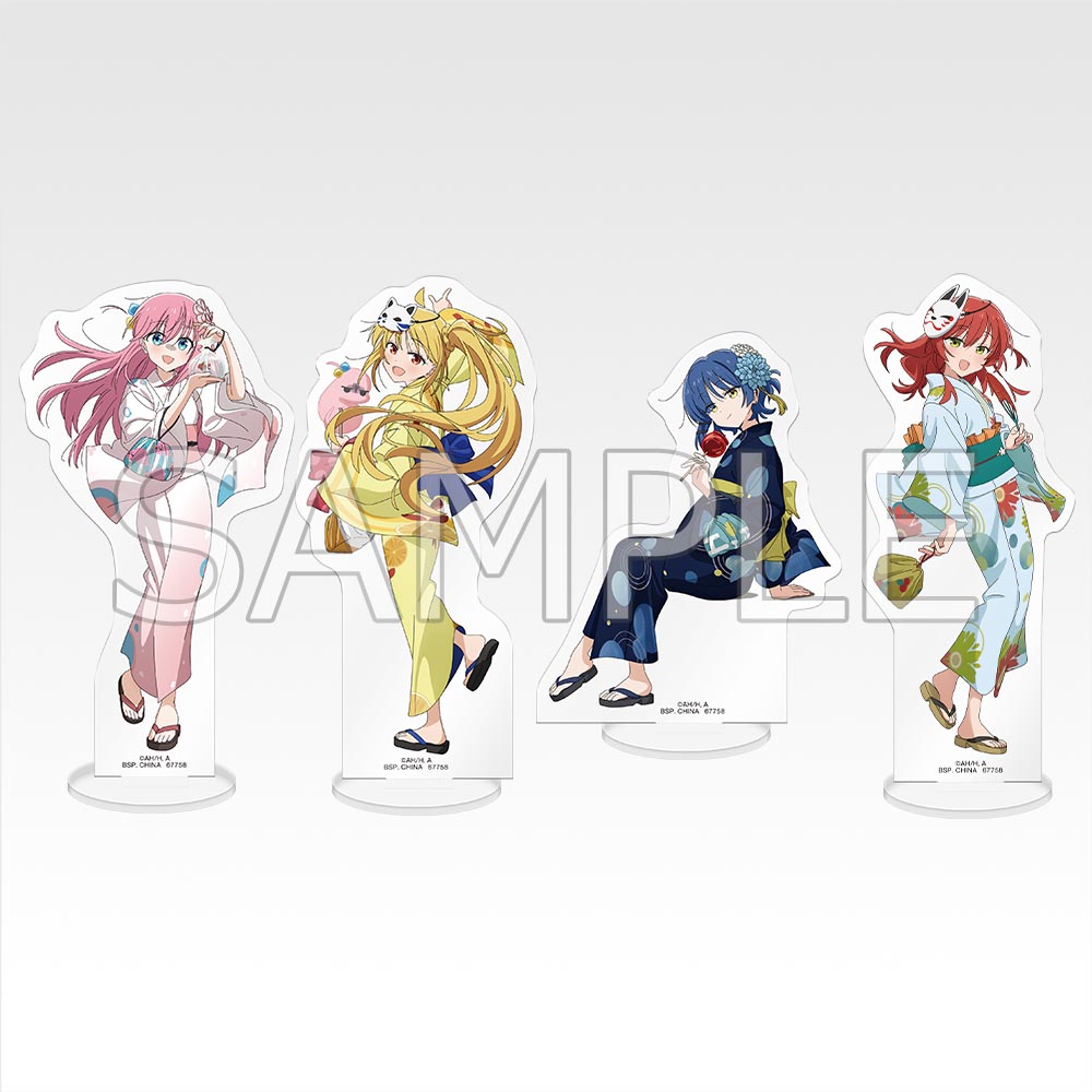 ぼっち・ざ・ろっく　一番くじ 1/7 Gracemaster A・Dフィギュア 浴衣姿の後藤ひとり、伊地知虹夏、山田リョウ、喜多郁代が一番くじ新美