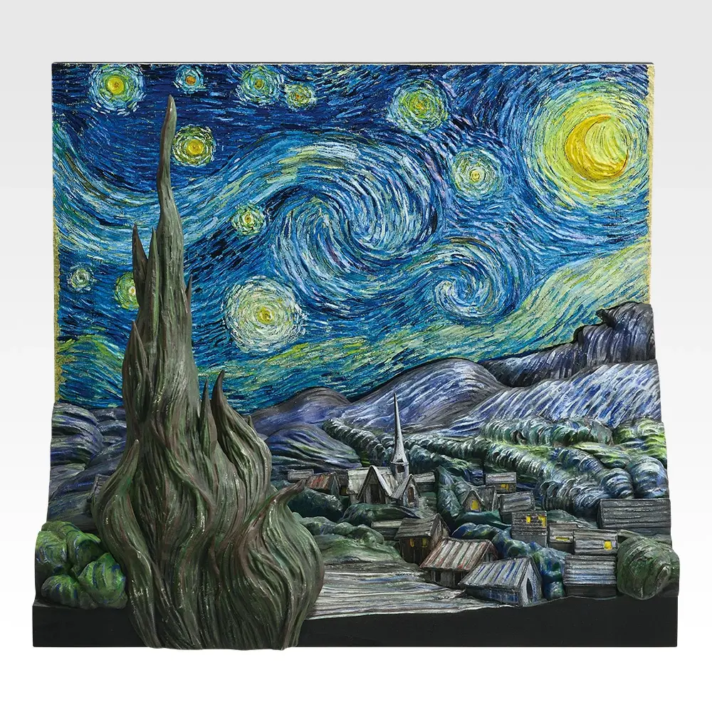Sternennacht Diorama-Figur