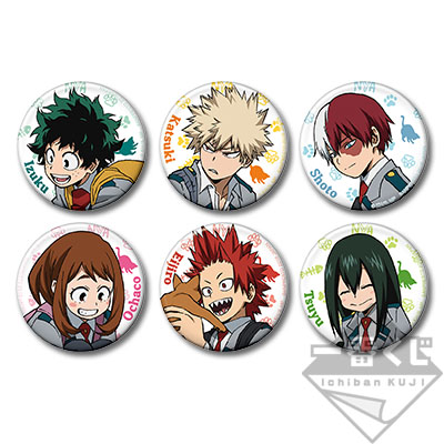 ヒロアカ 僕のヒーローアカデミア 緑谷出久 ねことひと休み 缶バッジ まとめ売り 一番くじ 僕のヒーローアカデミア～ねことひと休み～｜一番くじ倶楽部