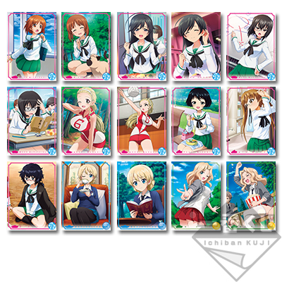 ガールズ&パンツァー　一番くじ　クリアファイル　全種56枚 一番くじプレミアムセレクション ガールズ＆パンツァー あつまれ