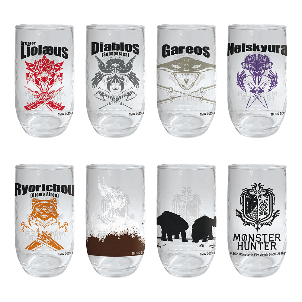 グラスセット　4点　モンスターハンター　新品未使用　箱無し　ネルスキュラなど 一番くじ 映画 モンスターハンター｜一番くじ倶楽部｜BANDAI SPIRITS