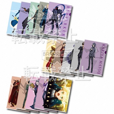 fatezero ブロマイドくじ　160枚まとめ売り fatezero ブロマイドくじ 160枚まとめ売り fatezero ブロマイドくじ