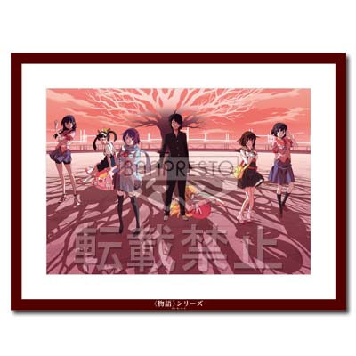 化物語 物語シリーズ 直筆サイン入り 一番くじ描きおろし 複製原画 ラストワン賞 一番くじ <物語>シリーズ ～くじ、ぱないの！～｜一番くじ倶楽部