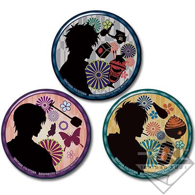 銀魂　一番カフェ　かぶき町メンズコレクション　缶バッジ　坂田銀時　一番くじ 一番くじ 銀魂 ～かぶき町メンズコレクション～｜一番くじ倶楽部