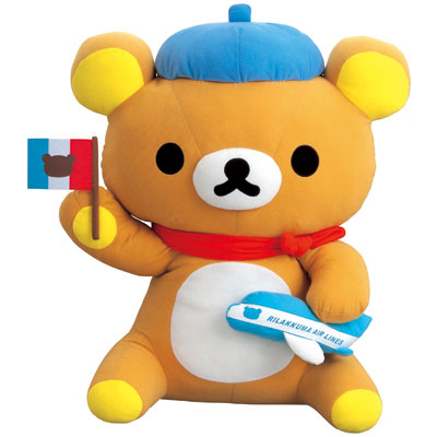 一番くじ A賞リラックマ ぬいぐるみ 33cm 一番くじボンジュール リラックマ｜一番くじ倶楽部｜BANDAI SPIRITS