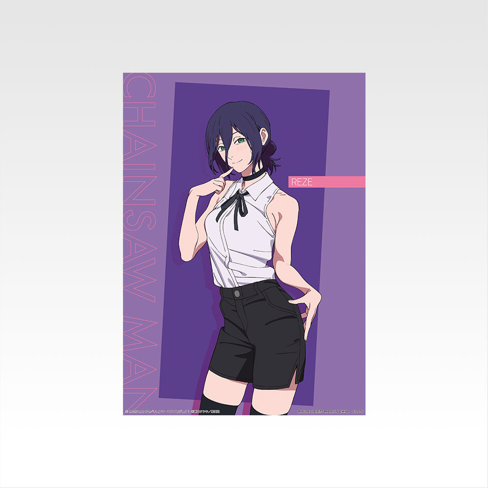 ※折り曲げ無し　一番くじ 劇場版 チェンソーマン レゼ篇 クリアポスター　6種 一番くじ 劇場版『チェンソーマン レゼ篇』｜一番くじ倶楽部｜BANDAI