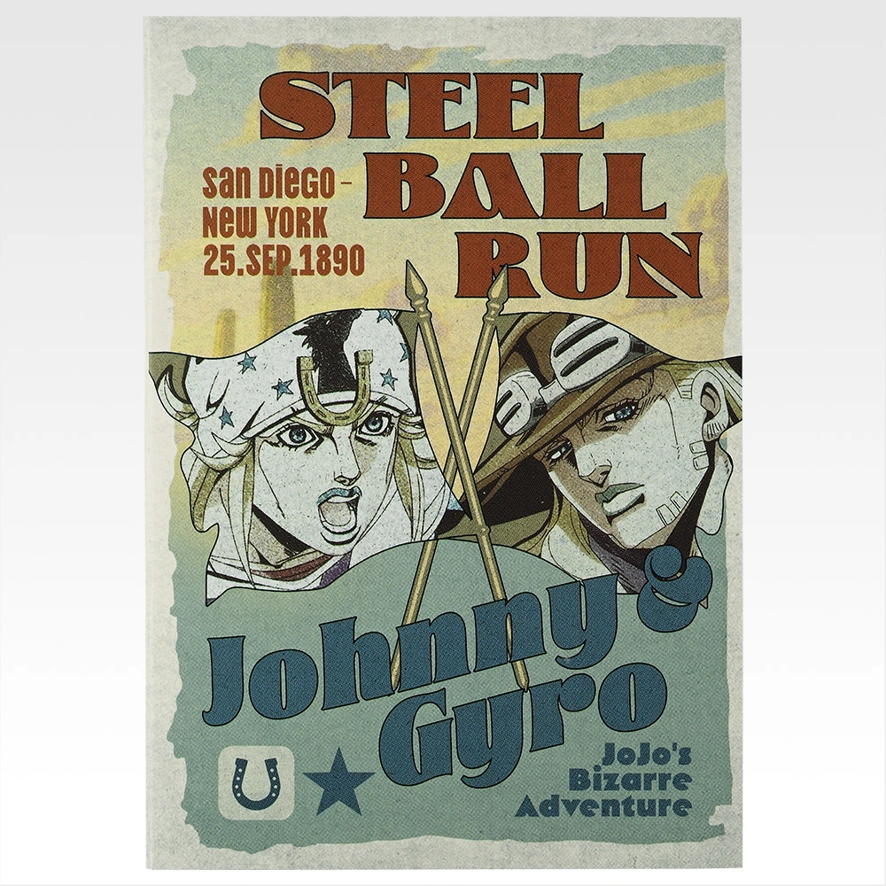 ジョジョの奇妙な冒険ABCカード　STEEL BALL RUN RACE 一番くじ ジョジョの奇妙な冒険 STEEL BALL RUN｜一番くじ倶楽部